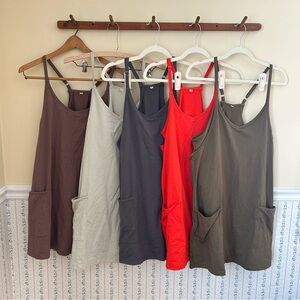 BUNDLE OF 5 BRAND NEW WOT Athletic Dresses/Rompers
